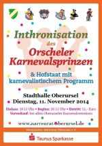 Inthronisation des Prinzen Inthronisation des Prinzen