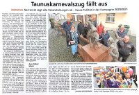 Taunus-Zeitung vom 6.10.20 Taunus-Zeitung vom 6.10.20