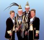 Prinz Gerd I. mit seinem Hofstaat Prinz Gerd I. mit seinem Hofstaat