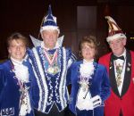 Prinz Uwe I. mit seinem Hofstaat Prinz Uwe I. mit seinem Hofstaat