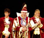 Prinz Frank I.  mit seinen Pagen Prinz Frank I.  mit seinen Pagen