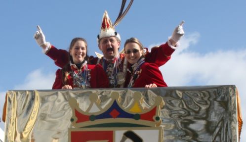 Prinz Frederick I. mit seinen Pagen