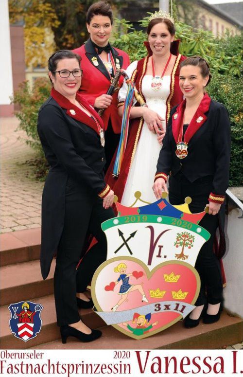 Prinzessin Vanessa I. und ihr Hofstaat Prinzessin Vanessa I. und ihr Hofstaat