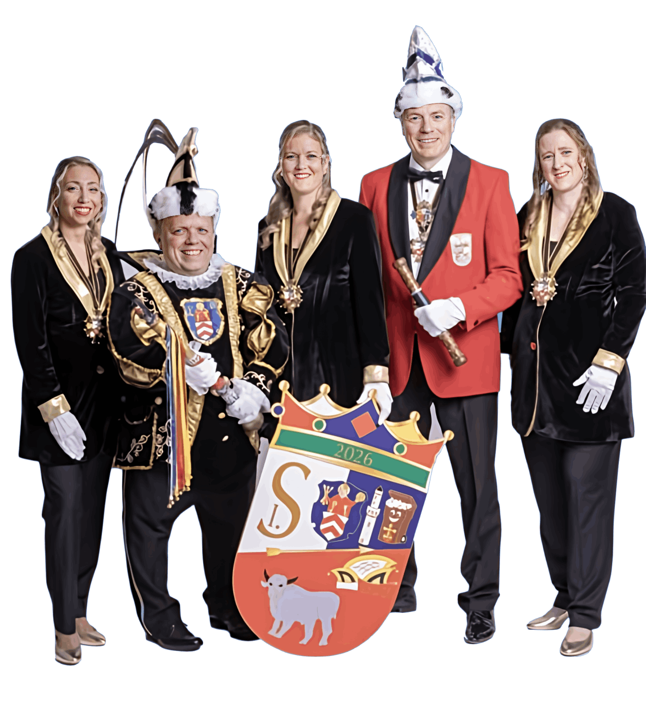  Prinz Steffen I. mit seinem Hofstaat